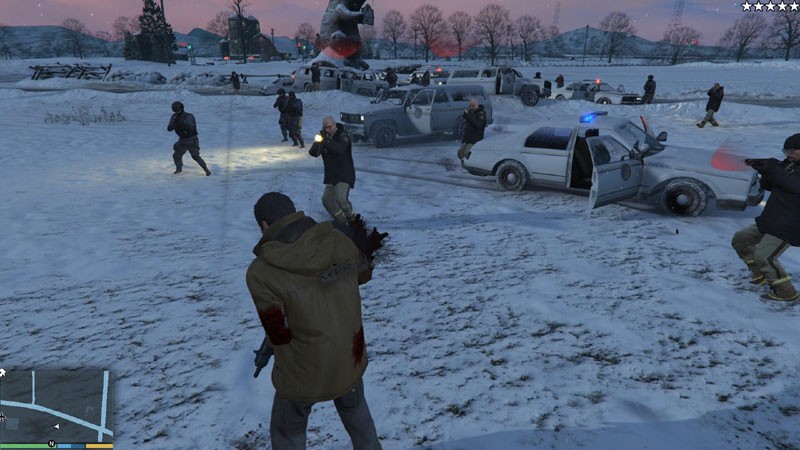 North Yankton State Patrol Wanted Level